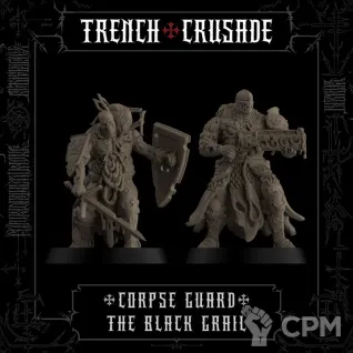 Описание картинки Corpse Guard от PocketSized Prints по цене 350руб | Свободный Рынок Миниатюр - СРМ