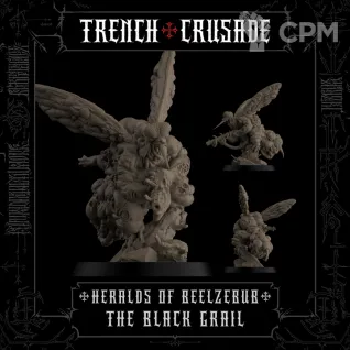 Описание картинки Heralds of Beelzebub - Black Grail от HoujouSatoko по цене 345руб | Свободный Рынок Миниатюр - СРМ