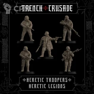 Описание картинки Heretic Troopers - Heretic Legion от HoujouSatoko по цене 85руб | Свободный Рынок Миниатюр - СРМ