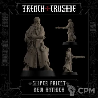 Описание картинки Sniper Priest (MG) - New Antioch от HoujouSatoko по цене 115руб | Свободный Рынок Миниатюр - СРМ