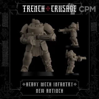 Описание картинки Heavy Mechanised Infantry (MG) - New Antioch от HoujouSatoko по цене 290руб | Свободный Рынок Миниатюр - СРМ