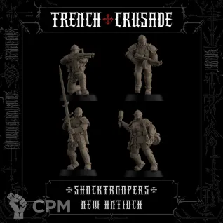Описание картинки Shocktroopers - New Antioch от HoujouSatoko по цене 85руб | Свободный Рынок Миниатюр - СРМ