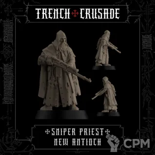 Описание картинки Sniper Priest (Sniper Rifle) - New Antioch от HoujouSatoko по цене 85руб | Свободный Рынок Миниатюр - СРМ