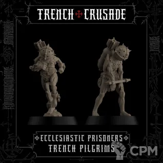 Описание картинки Ecclesiastic Prisoners - Trench Pilgrims от HoujouSatoko по цене 85руб | Свободный Рынок Миниатюр - СРМ
