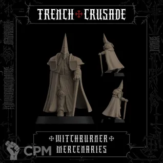 Описание картинки Witchburner General - Mercenaries от HoujouSatoko по цене 175руб | Свободный Рынок Миниатюр - СРМ
