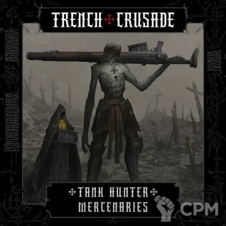 Описание картинки Communicant tank hunter (Crouching) - Mercenaries от HoujouSatoko по цене 195руб | Свободный Рынок Миниатюр - СРМ