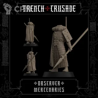 Описание картинки Observer (Trench Halberd) - Mercenaries от HoujouSatoko по цене 175руб | Свободный Рынок Миниатюр - СРМ