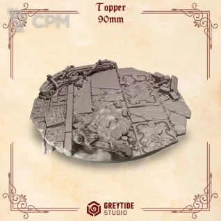 Описание картинки Blood Angels - Topper 90mm от Мастерская террейна по цене 350руб | Свободный Рынок Миниатюр - СРМ