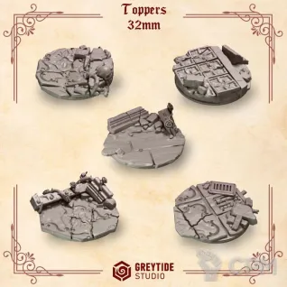 Описание картинки Blood Angels - Toppers 32mm от Мастерская террейна по цене 300руб | Свободный Рынок Миниатюр - СРМ