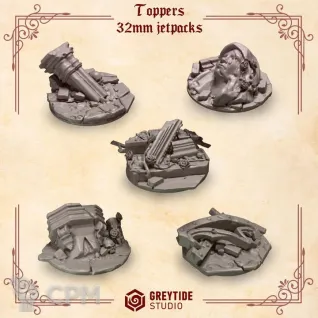 Описание картинки Blood Angels - Toppers 32mm jetpack от Мастерская террейна по цене 300руб | Свободный Рынок Миниатюр - СРМ