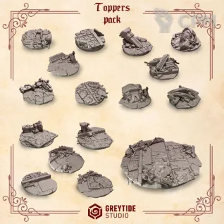 Описание картинки Blood Angels - Toppers pack от Мастерская террейна по цене 1 100руб | Свободный Рынок Миниатюр - СРМ