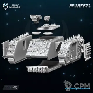 Описание картинки Transporter Multipart Set от PocketSized Prints по цене 3 700руб | Свободный Рынок Миниатюр - СРМ