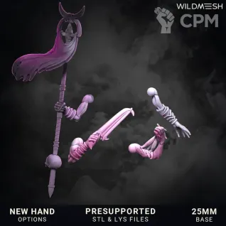 Описание картинки Chaos Excess – Succubus Unit Set от PocketSized Prints по цене 850руб | Свободный Рынок Миниатюр - СРМ