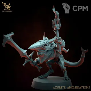 Описание картинки AZURITE ABOMINATIONS от Manufactorum76 по цене 900руб | Свободный Рынок Миниатюр - СРМ