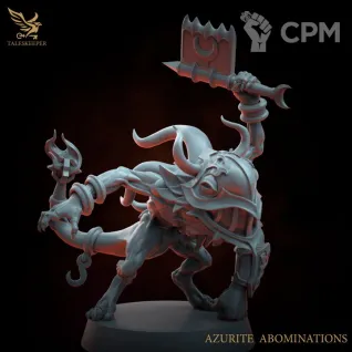Описание картинки AZURITE ABOMINATIONS от Manufactorum76 по цене 900руб | Свободный Рынок Миниатюр - СРМ