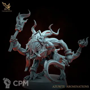 Описание картинки AZURITE ABOMINATIONS от Manufactorum76 по цене 900руб | Свободный Рынок Миниатюр - СРМ