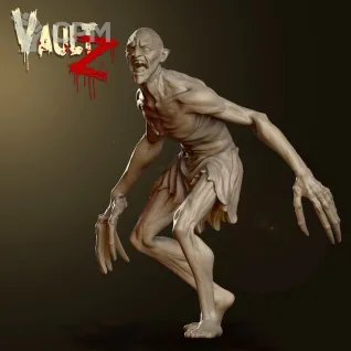 Описание картинки Wendigo Creature от PocketSized Prints по цене 225руб | Свободный Рынок Миниатюр - СРМ
