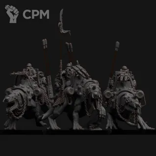 Описание картинки Dirgebeasts от Manufactorum76 по цене 1 000руб | Свободный Рынок Миниатюр - СРМ