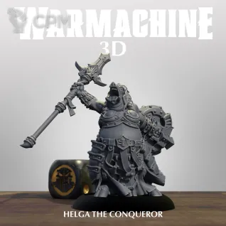 Описание картинки Helga the Conqueror от Manufactorum76 по цене 225руб | Свободный Рынок Миниатюр - СРМ