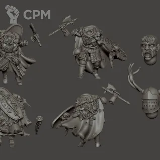 Описание картинки Gaelic Officer от PocketSized Prints по цене 350руб | Свободный Рынок Миниатюр - СРМ