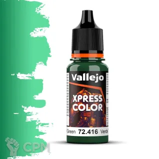 Описание картинки Краска Vallejo Xpress Color - Troll Green 72416 от Sladkov по цене 400руб | Свободный Рынок Миниатюр - СРМ
