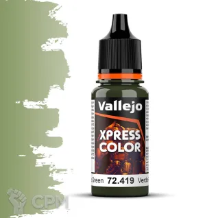 Описание картинки Краска Vallejo Xpress Color - Plague Green 72419 от Sladkov по цене 400руб | Свободный Рынок Миниатюр - СРМ