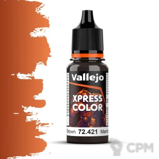Описание картинки Краска Vallejo Xpress Color - Copper Brown 72421 от Sladkov по цене 400руб | Свободный Рынок Миниатюр - СРМ