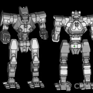 Описание картинки Wolfhound (L-35T-IS) WLF-2 от Mystery sHack по цене 300руб | Свободный Рынок Миниатюр - СРМ