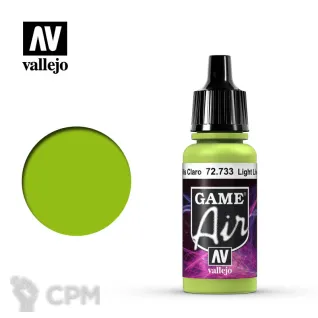 Описание картинки Краска Vallejo Game Air - Light Livery Green 72733 от Sladkov по цене 290руб | Свободный Рынок Миниатюр - СРМ