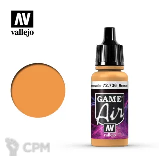 Описание картинки Краска Vallejo Game Air - Bronze Fleshtone 72736 от Sladkov по цене 290руб | Свободный Рынок Миниатюр - СРМ