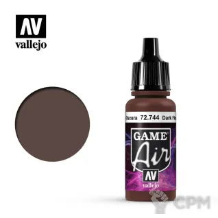 Описание картинки Краска Vallejo Game Air - Dark Fleshtone 72744 от Sladkov по цене 290руб | Свободный Рынок Миниатюр - СРМ