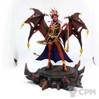Описание картинки Фигурка Queen of Pain dota 2 14 см от Коллекциономания по цене 8 500руб | Свободный Рынок Миниатюр - СРМ