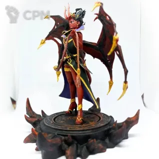 Описание картинки Фигурка Queen of Pain dota 2 14 см от Коллекциономания по цене 8 500руб | Свободный Рынок Миниатюр - СРМ