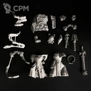 Описание картинки Asmodai, Master of Repentance миниатюра по вселенной warhammer 40000 от KoofWorkshop по цене 1 500руб | Свободный Рынок Миниатюр - СРМ