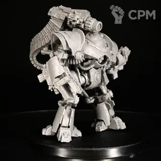 Описание картинки Castellax battle automaton миниатюра по вселенной warhammer 40000 от KoofWorkshop по цене 1 500руб | Свободный Рынок Миниатюр - СРМ