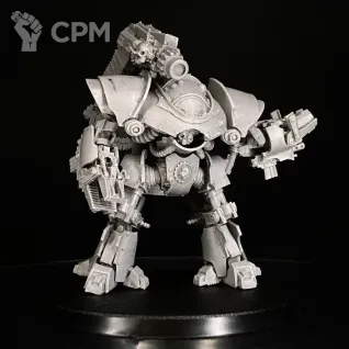 Описание картинки Castellax battle automaton миниатюра по вселенной warhammer 40000 от KoofWorkshop по цене 1 500руб | Свободный Рынок Миниатюр - СРМ