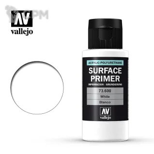 Описание картинки Краска Vallejo Surface Primer - White 73600 от Sladkov по цене 700руб | Свободный Рынок Миниатюр - СРМ