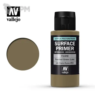 Описание картинки Краска Vallejo Surface Primer - Parched Grass от Sladkov по цене 700руб | Свободный Рынок Миниатюр - СРМ