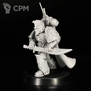 Описание картинки Alpha Legion Legion Praetor миниатюра по вселенной warhammer 40000 от KoofWorkshop по цене 1 200руб | Свободный Рынок Миниатюр - СРМ