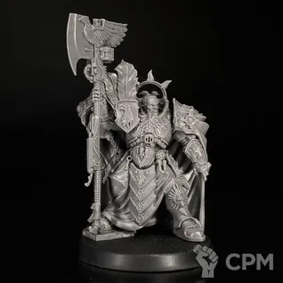 Описание картинки Captain-General Trajann Valoris миниатюра по вселенной warhammer 40000 от KoofWorkshop по цене 1 500руб | Свободный Рынок Миниатюр - СРМ
