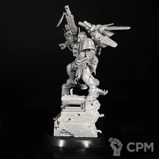 Описание картинки Kayvaan Shrike миниатюра по вселенной warhammer 40000 от KoofWorkshop по цене 1 500руб | Свободный Рынок Миниатюр - СРМ