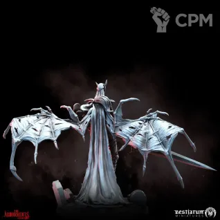 Описание картинки Миниатюра Рыцарь Багрового ордена Crimson Order Knight 32mm от ChurcHehe 3d print по цене 413руб | Свободный Рынок Миниатюр - СРМ