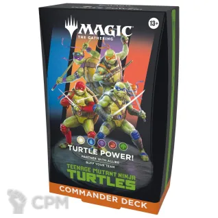Описание картинки Колода Commander выпуска MTG Teenage Mutant Ninja Turtles на английском языке от Дауран по цене 7 000руб | Свободный Рынок Миниатюр - СРМ