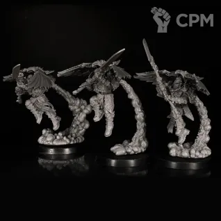 Описание картинки Legio Custodes Custodian Venatari Squad миниатюра по вселенной warhammer 40000 от KoofWorkshop по цене 2 000руб | Свободный Рынок Миниатюр - СРМ