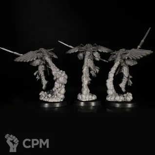 Описание картинки Legio Custodes Custodian Venatari Squad миниатюра по вселенной warhammer 40000 от KoofWorkshop по цене 2 000руб | Свободный Рынок Миниатюр - СРМ