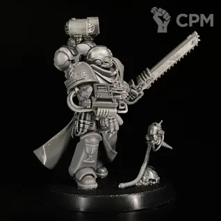 Описание картинки Sanguinary priest миниатюра по вселенной warhammer 40000 от KoofWorkshop по цене 1 500руб | Свободный Рынок Миниатюр - СРМ