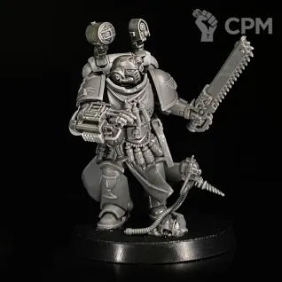 Описание картинки Sanguinary priest миниатюра по вселенной warhammer 40000 от KoofWorkshop по цене 1 500руб | Свободный Рынок Миниатюр - СРМ