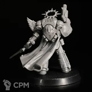 Описание картинки Blood angels captain new release миниатюра по вселенной warhammer 40000 от KoofWorkshop по цене 1 500руб | Свободный Рынок Миниатюр - СРМ