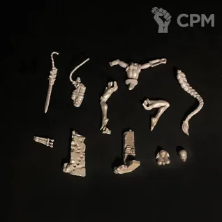 Описание картинки Callidus Assassin миниатюра по вселенной warhammer 40000 от KoofWorkshop по цене 1 500руб | Свободный Рынок Миниатюр - СРМ