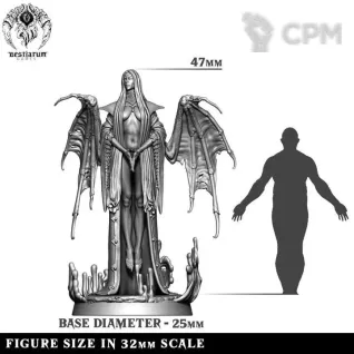 Описание картинки Отвартительные The Abhorrents 32мм Миниатюры (32mm / Без покраса / The Bloodcaller) от ChurcHehe 3d print по цене 285руб | Свободный Рынок Миниатюр - СРМ